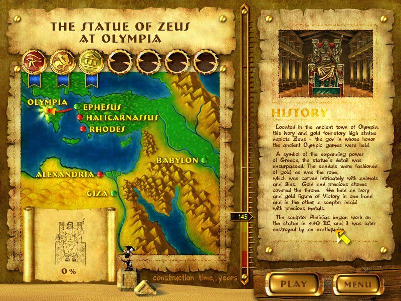 7 Wonders of the Ancient World screenshot 5 for Playstation 2